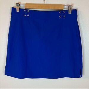 Rafaela Women’s Comfort Skort size Small Royal Blue Pull-on Elastic Waist